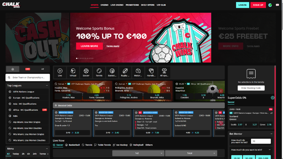 Chalkwins Sportsbook